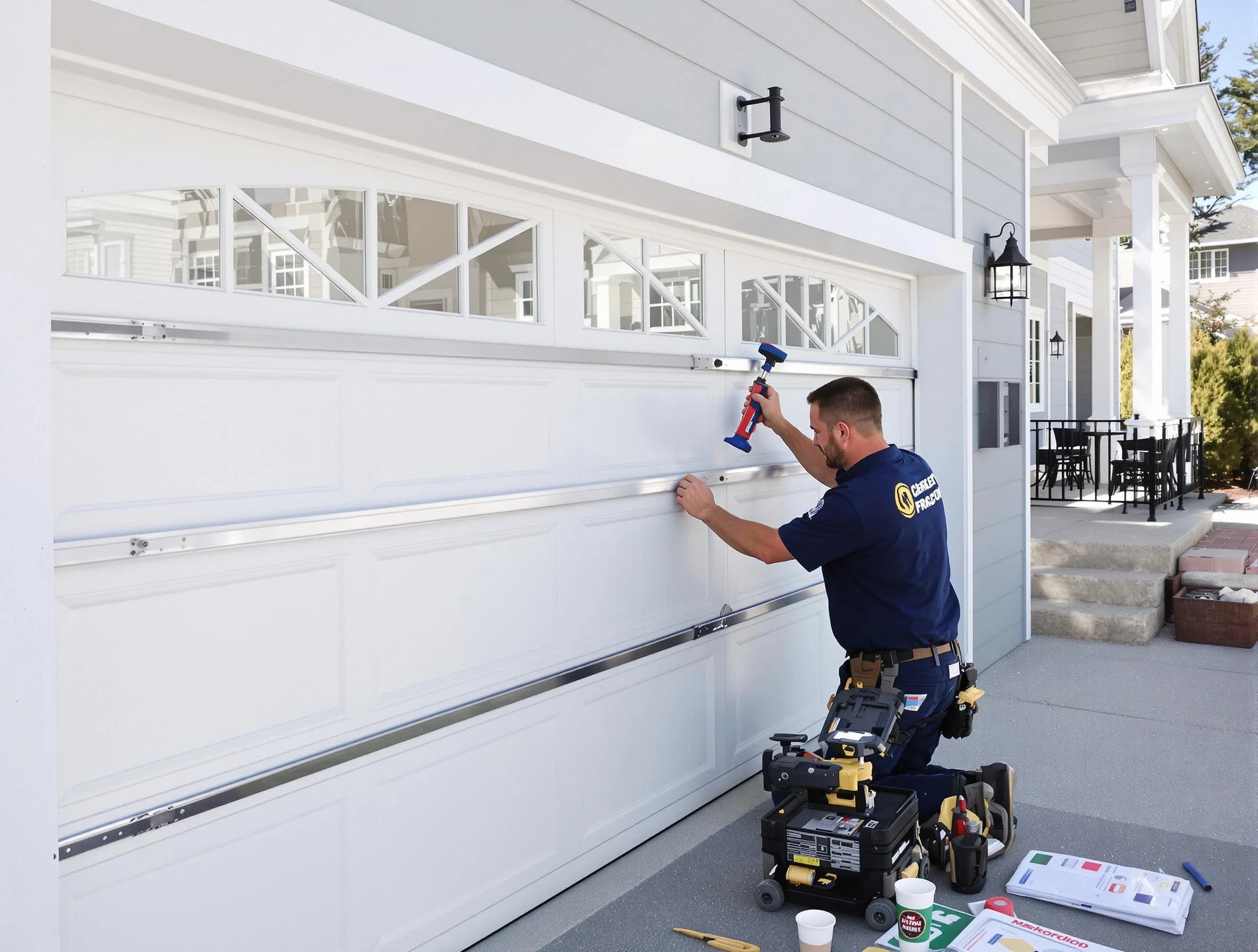 Professional garage door installation by Moon Garage Door Repair in Moon