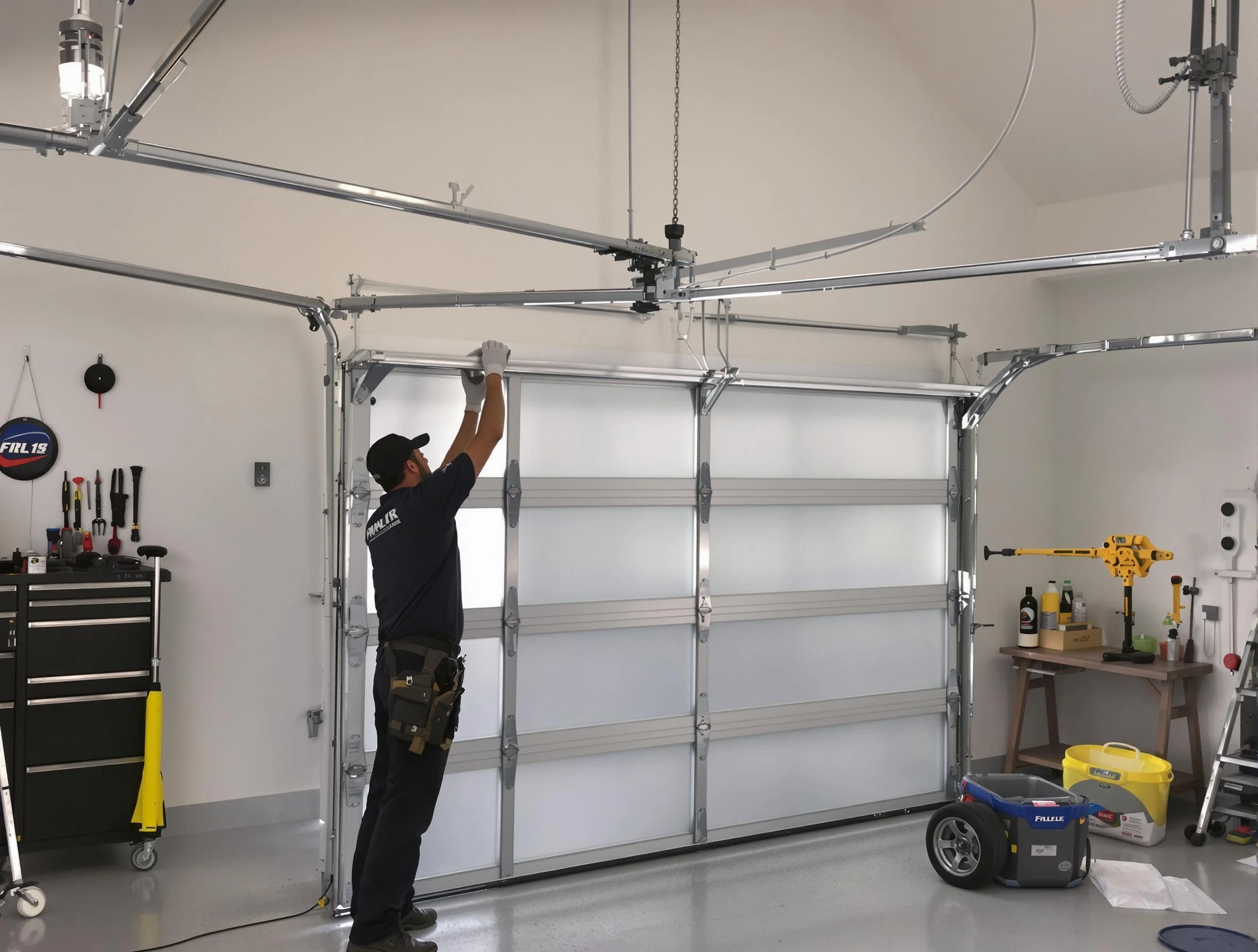 Moon Garage Door Repair certified team performing precision garage door installation in Moon